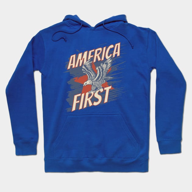 Eagles and America, YEAH BRUH! Hoodie by Farm Road Mercantile 